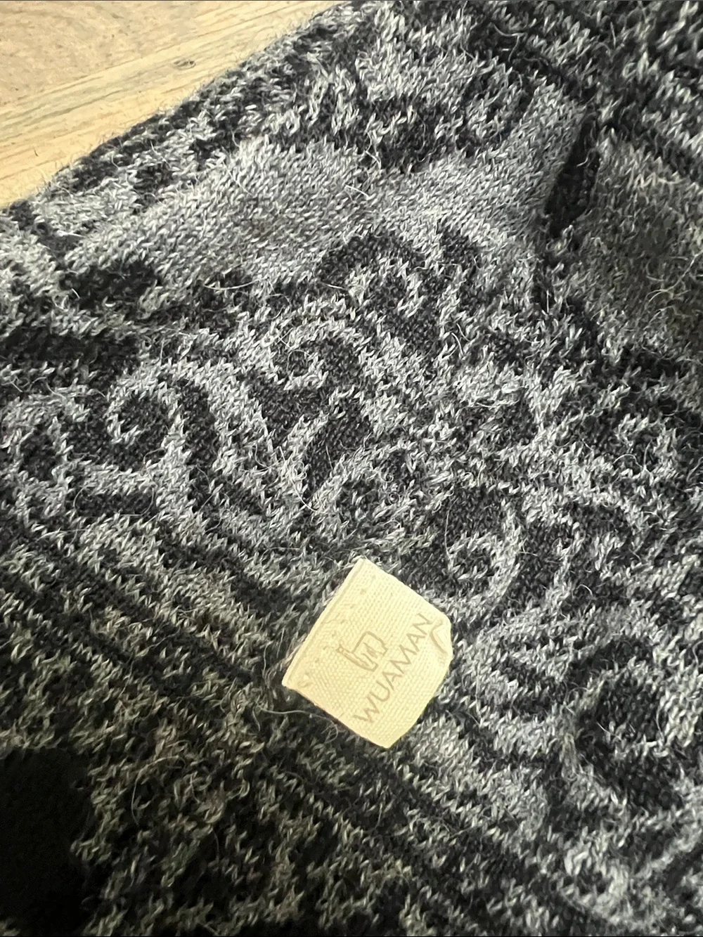 Wuaman Isabelle Alpca Handmade Peru Floral
